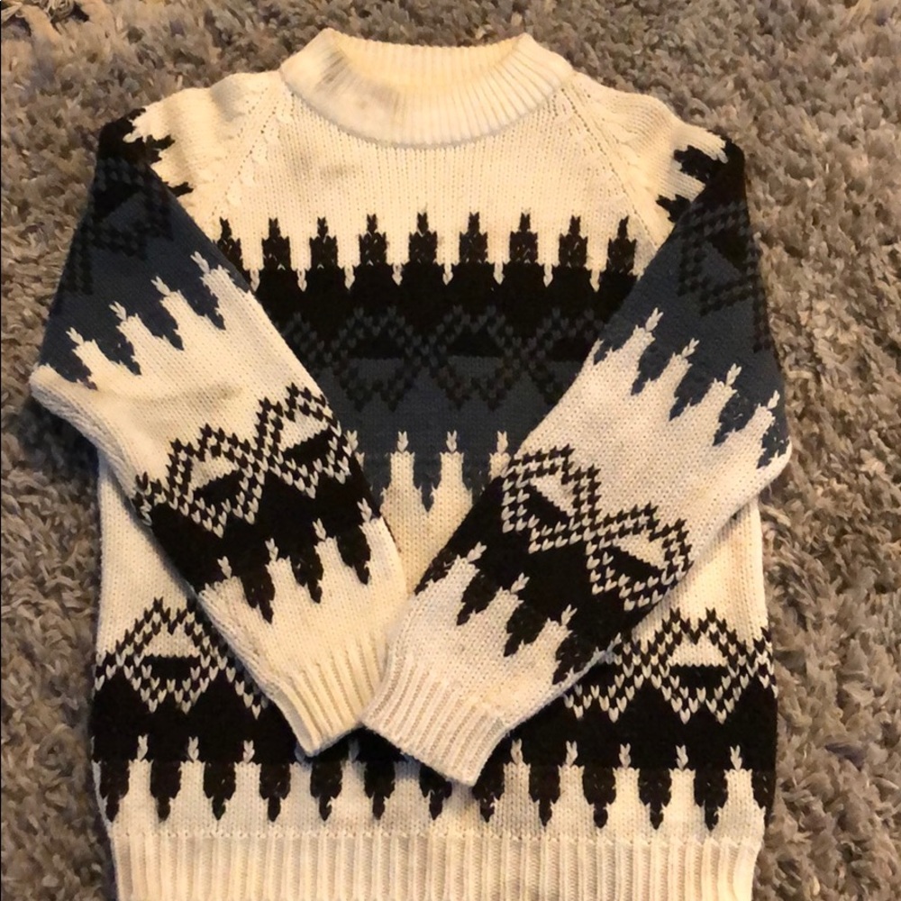Thick sweater